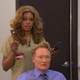 Image for article titled Laverne Cox Throws Some Major Shade at Conan O'Brien on His Show